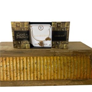 Alex and Ani Game of Thrones Lannister Charm Bangle Bracelet-Rafaellian Gold